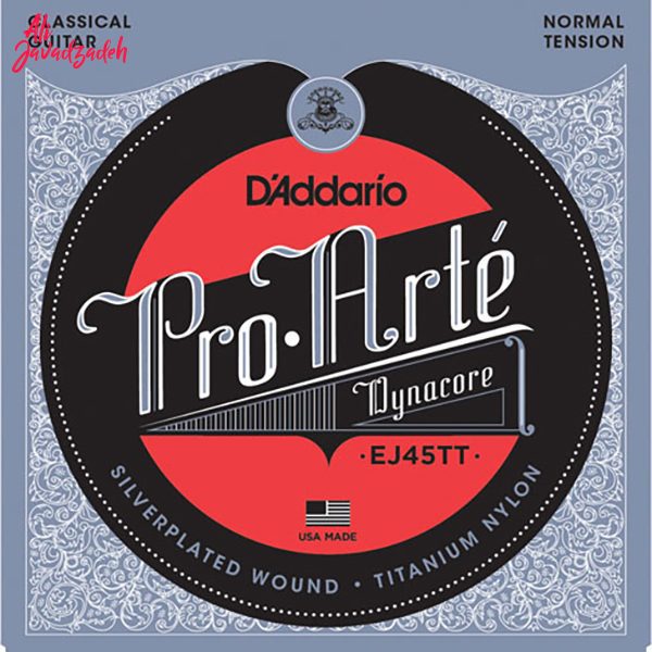سیم گیتار کلاسیک داداریو مدل EJ45TT Pro-Arté Dynacore