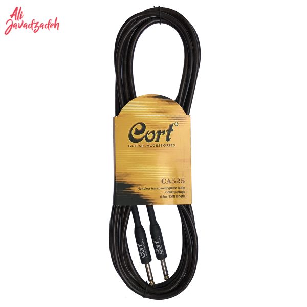 کابل گیتار کورت مدل CA525 4/5m مشکی